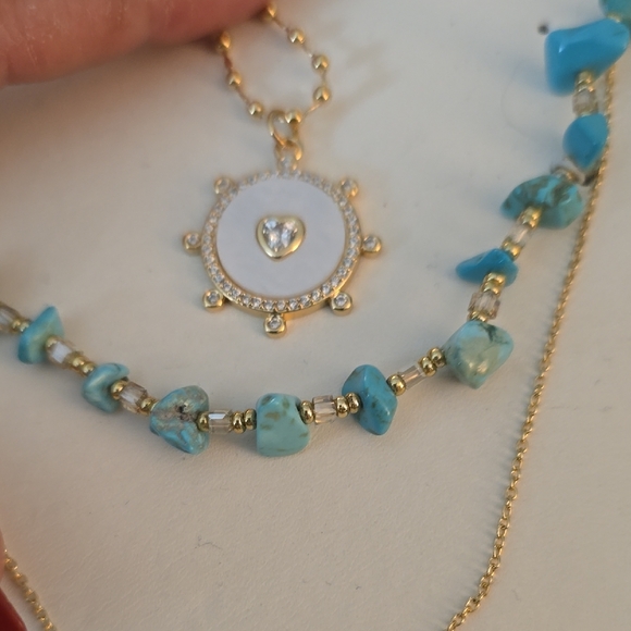 Turquoise Necklace Set - Picture 7 of 7